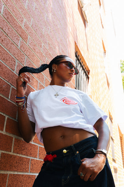 REPUBLICA DE LO MIO CROPPED TEE